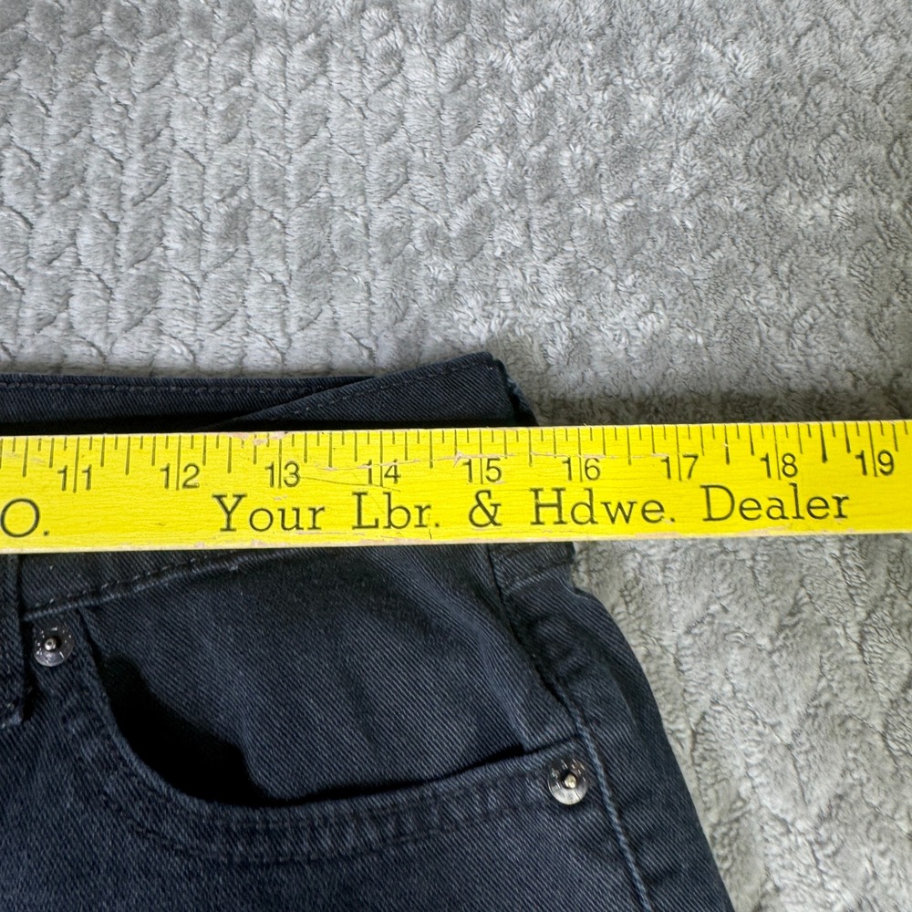 Denizen from Levis 285 Relaxed Fit Black Jeans Mens 30x30 Casual Denim Pants - Picture 4 of 12